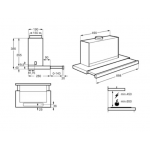 Electrolux LFP619X 90cm 嵌入式拉趟抽油煙機